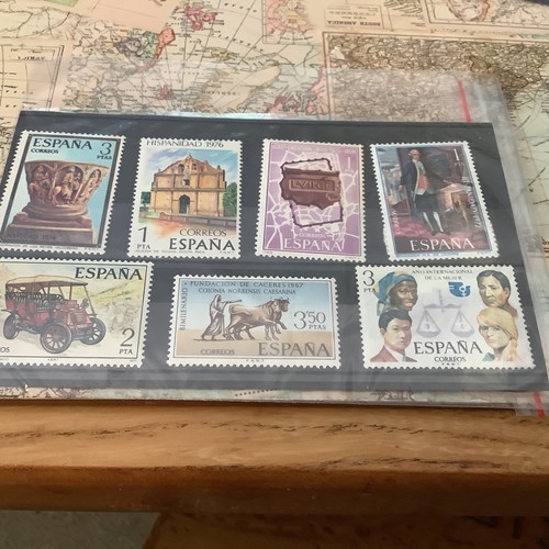 Spanish postage stamps mint - postage,