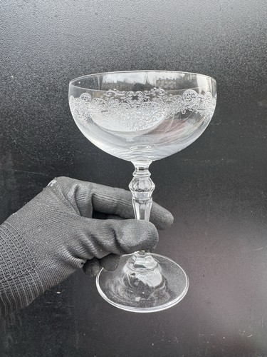Filigree engraved crystal - engraved,