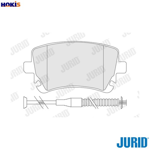 Brake pad set - brake,
