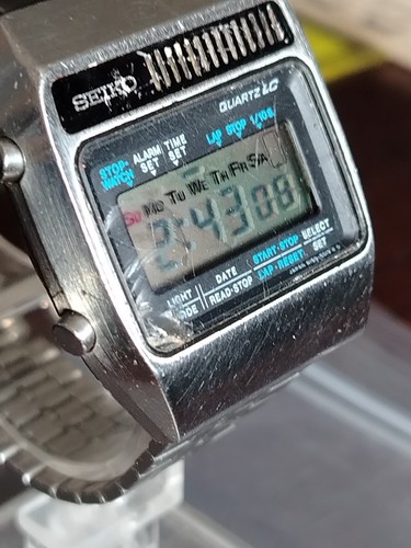 Rare vintage 1980 seiko - rare,