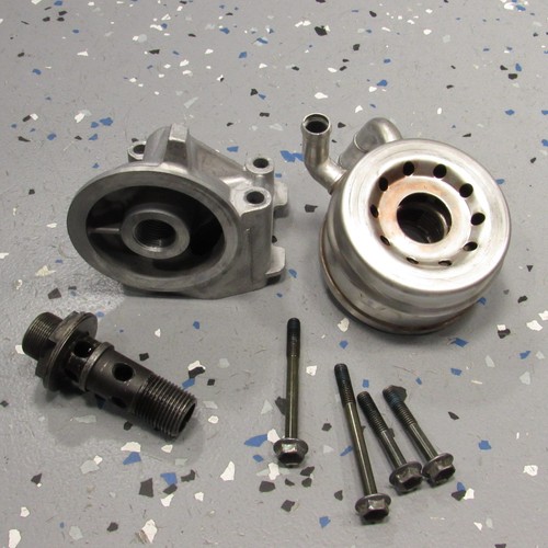 Engine oil cooler complete - engine,