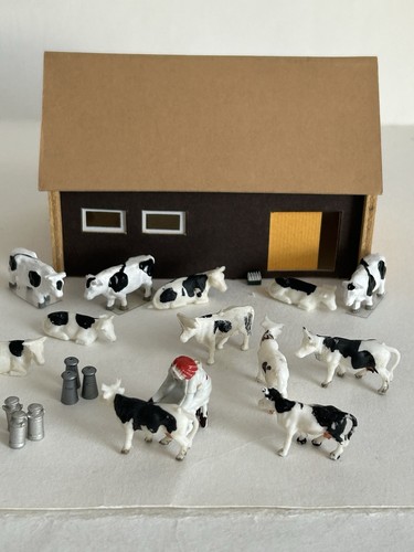 Gauge dairy barn with - dairy,
