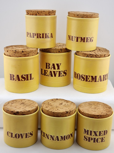 Kiln craft spice herb jars - kiln,