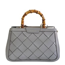 RADLEY Handbag Grey Leather