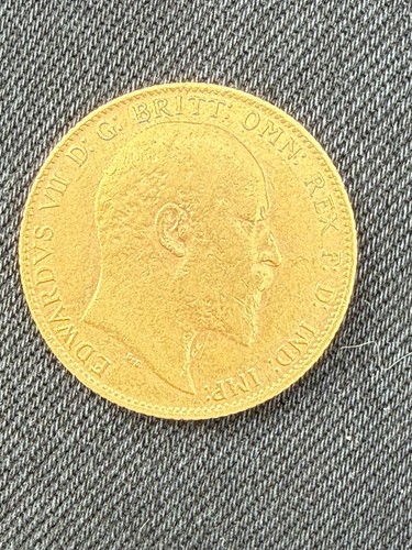 1906 edward vii full - 1906, gold