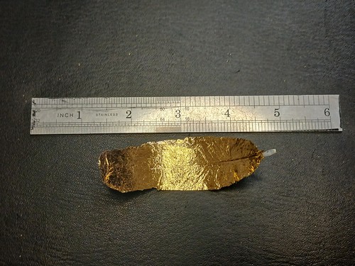 Carat gold gilded swan - gold,