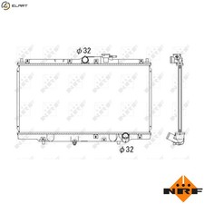 RADIATOR ENGINE COOLING 526717