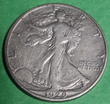 1929-D Walking Liberty Silver