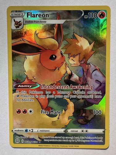Pokémon tcg flareon - tcg, tg01/tg30