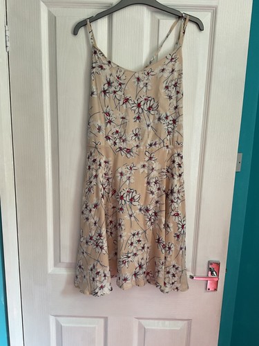 Mini dress size beige - dress, 10/12