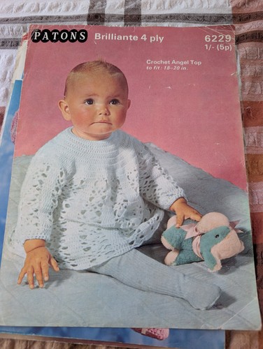 Patons vintage crochet pattern