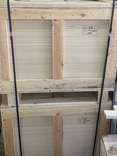 Ispm wooden packing - packing, crate
