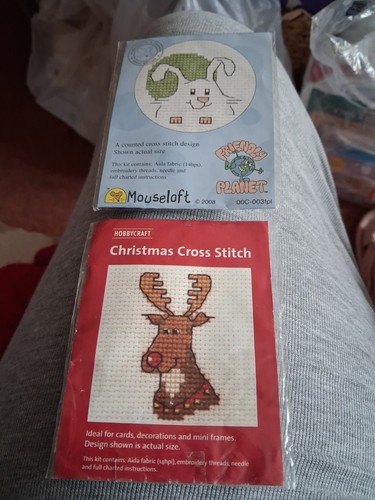 Cross stitch mini kits - mini, bundle