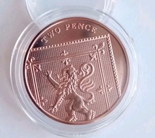 2018 Shield 2p Two Pence BU