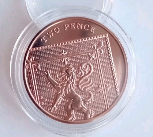 2018 shield two pence - two, bu