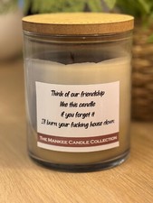 Funny Rude Candle Label -