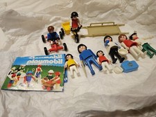 Vintage Playmobil : Boy On Go-Kart (3358) & Girl And Tricycle (3359) And Others