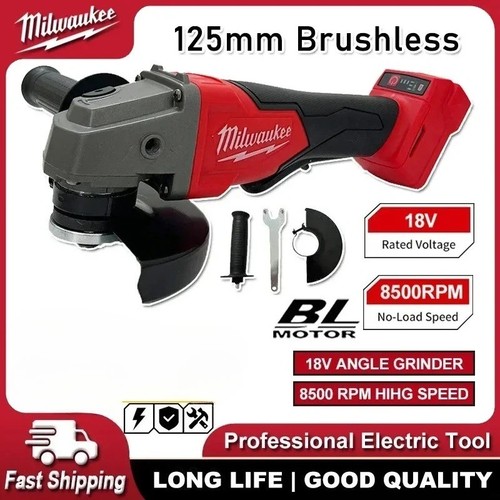 New milwaukee 125mm - new, angle