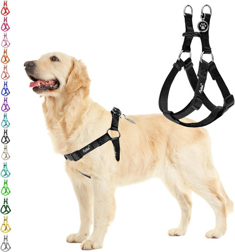 Step dog harness - step-in,