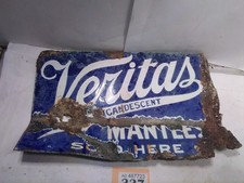 Enamel Advertising Sign