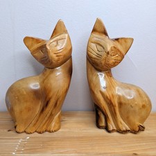 Vintage Mid Century Carved