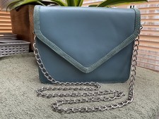Hotter Leather Blue Handbag