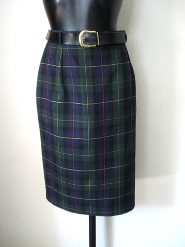 Ladies vintage tartan - vintage,