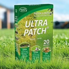 Ultra Patch Lawn Seed & Fertiliser 800g Pet Urine Nutraliser | Covers 20 patches