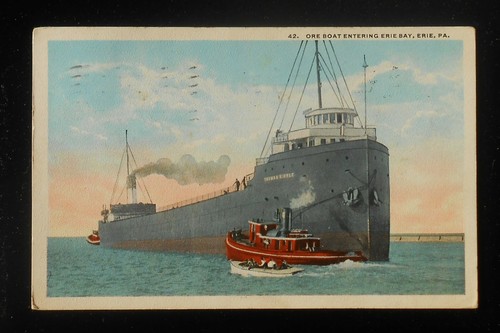 1918 ore boat - e, cole