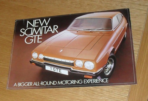 Reliant scimitar gte - reliant,