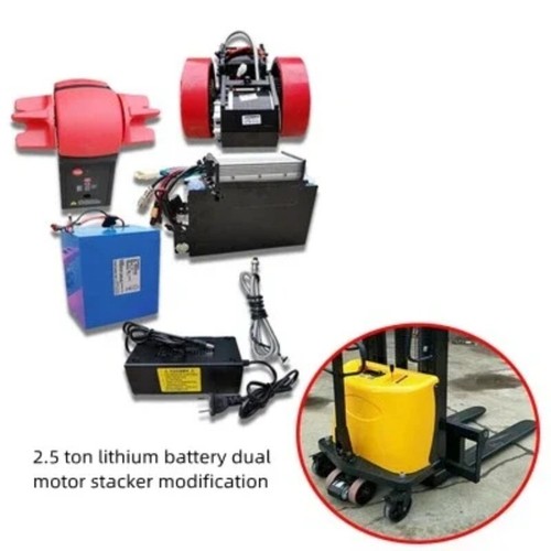 Dual motor forklift - motor, conversion