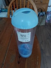 Waitrose Home Straw Dispenser. Holds 100. With Handle.