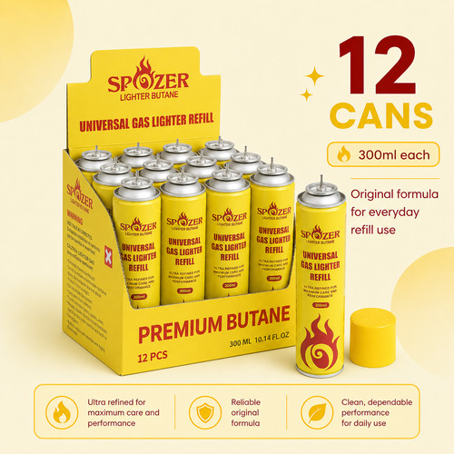Spozer refined butane - butane, lighter