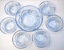 Vintage Blue Glass Fruit