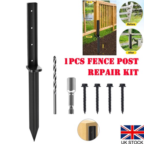 Fence post anchor repair - fence,