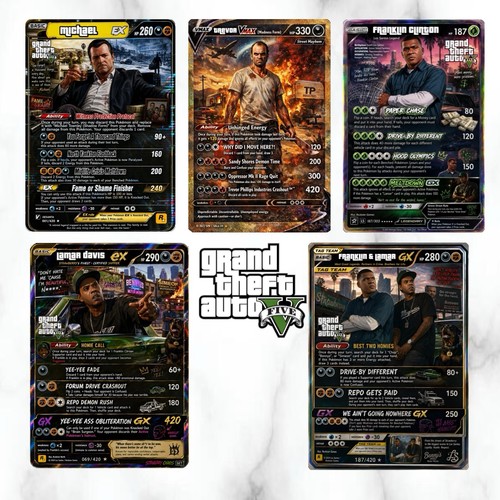 Gta trading cards - trading,