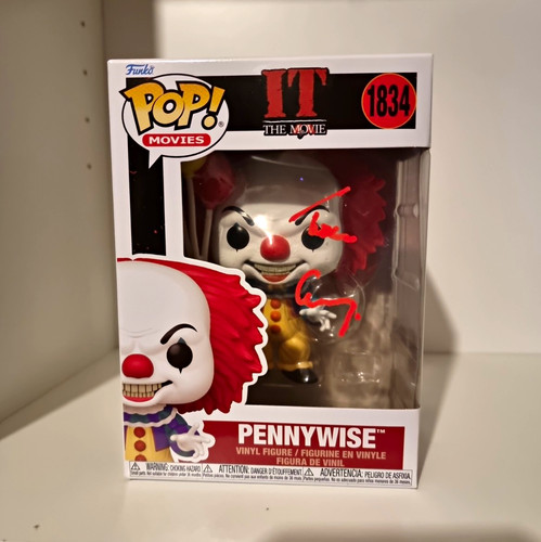 Tim curry signed pennywise - tim,