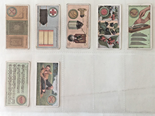 Churchman cigarette cards - churchman's,