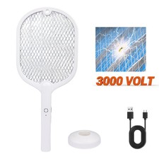 Electric fly zapper racket - fly,