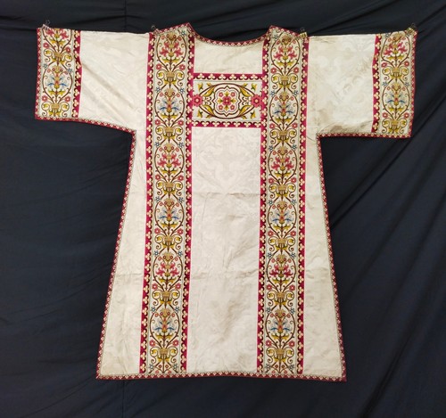 Vintage church silk chasuble - vintage,