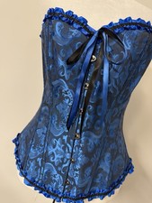 Women’s Large Blue Corset