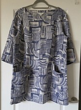 SEASALT 100% linen blue and