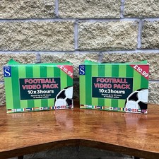 World Cup 98 WH Smith’s Blank VHS Video Cassette Tapes Brand New France X20 Box