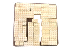 Lego bricks-cream/0ff white -
