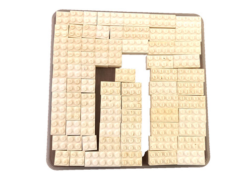 Lego bricks cream 0ff white - lego,