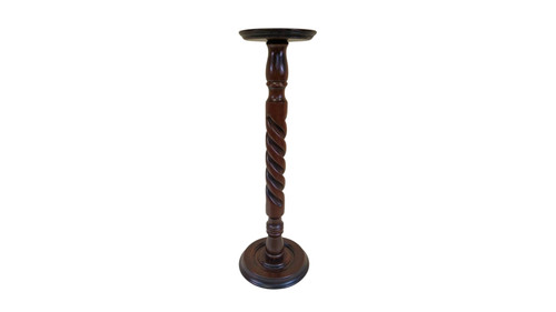Antique mahogany barley twist - antique,