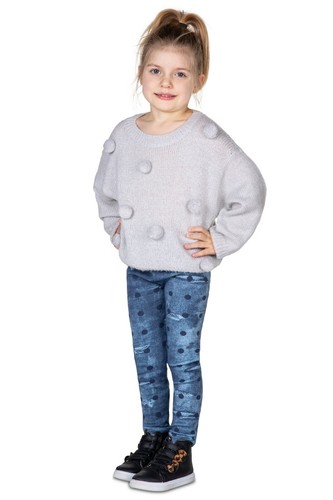 Girl denim look - girl's, warm