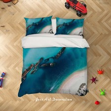 3D Seaside Boat Landscape