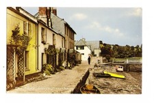 Vintage Postcard The Quay Lower Dittisham Devon England 