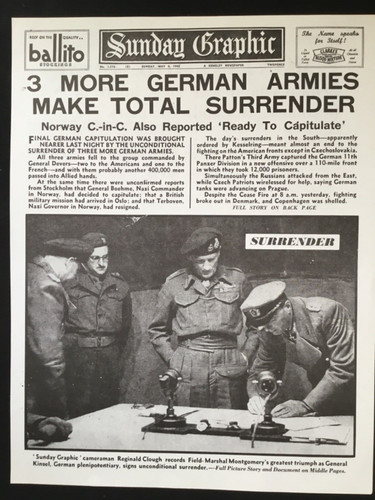 Ww2 poster newspaper 2 - poster,